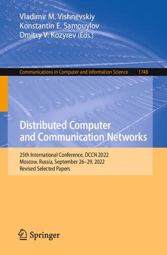 Distributed Computer And Communication Networks Control Computation