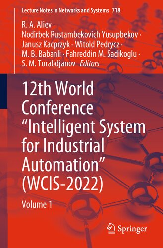 12th World Conference “Intelligent System for Industrial Automation” (WCIS-2022) (PDF/EPUB Version)