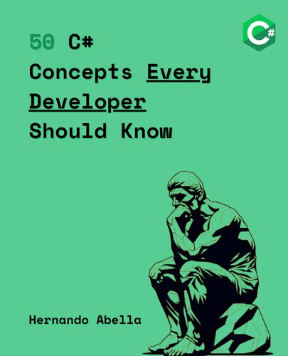 50 C# Concepts Every Developer Should Know (PDF/EPUB Version)