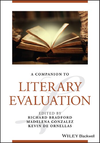 A Companion to Literary Evaluation (Blackwell Companions to Literature and Culture) (PDF/EPUB Version)