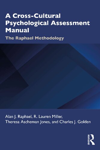 A Cross-Cultural Psychological Assessment Manual: The Raphael Methodology (PDF/EPUB Version)
