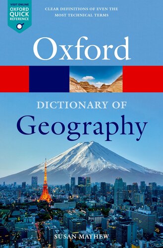 A Dictionary of Geography (PDF/EPUB Version)
