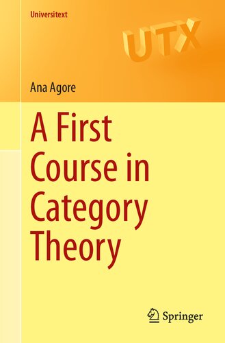 A First Course in Category Theory (PDF/EPUB Version)
