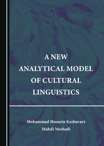 A New Analytical Model of Cultural Linguistics (PDF/EPUB Version)
