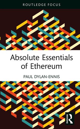 Absolute Essentials of Ethereum (PDF/EPUB Version)