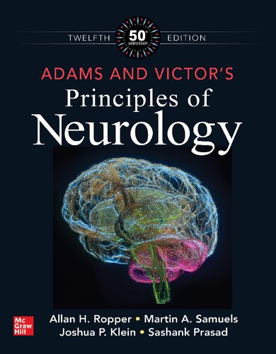 Adams and Victor's Principles of Neurology, 12th Edition (True PDF) (PDF/EPUB Version)
