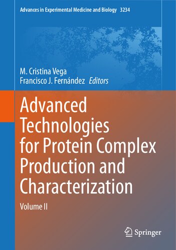 Advanced Technologies for Protein Complex Production and Characterization: Volume II (Advances in Experimental Medicine and Biology, 1453) (PDF/EPUB Version)