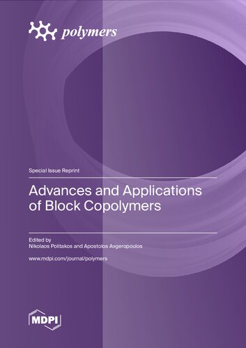 Advances and Applications of Block Copolymers (PDF/EPUB Version)
