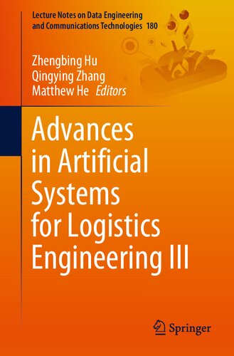 Advances in Artificial Systems for Logistics Engineering III (PDF/EPUB Version)
