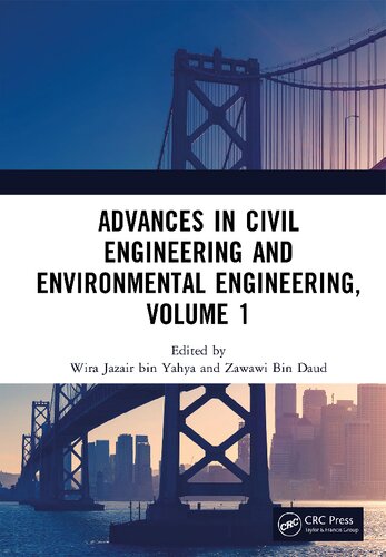 Advances in Civil Engineering and Environmental Engineering, Volume 1 (PDF/EPUB Version)
