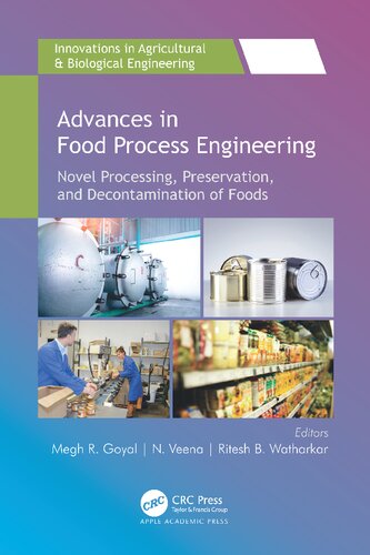 Advances in Food Process Engineering: Novel Processing, Preservation, and Decontamination of Foods (PDF/EPUB Version)
