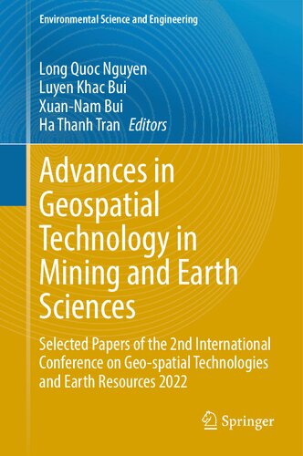 Advances in Geospatial Technology in Mining and Earth Sciences: Selected Papers of the 2nd International Conference on Geo-spatial Technologies and Earth Resources 2022 (PDF/EPUB Version)

