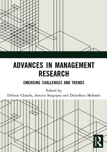 Advances in Management Research: Emerging Challenges and Trends (PDF/EPUB Version)
