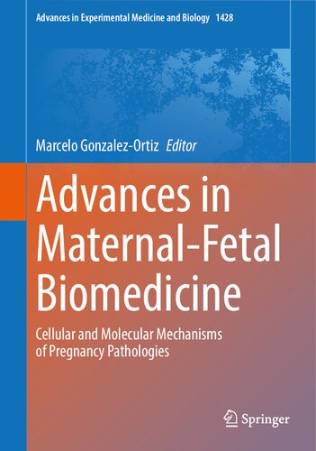 Advances in Maternal-Fetal Biomedicine: Cellular and Molecular Mechanisms of Pregnancy Pathologies (Advances in Experimental Medicine and Biology, 1428) (PDF/EPUB Version)
