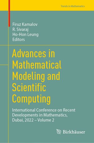 Advances in Mathematical Modeling and Scientific Computing: International Conference on Recent Developments in Mathematics, Dubai, 2022 – Volume 2 (PDF/EPUB Version)