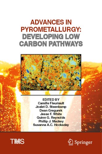 Advances in Pyrometallurgy: Developing Low Carbon Pathways (PDF/EPUB Version)
