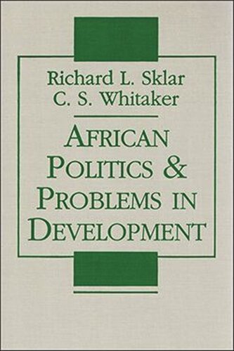 African Politics and Problems in Development (PDF/EPUB Version)
