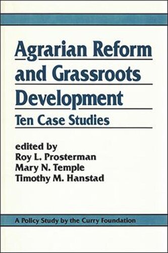 Agrarian Reform and Grassroots Development: Ten Case Studies (PDF/EPUB Version)
