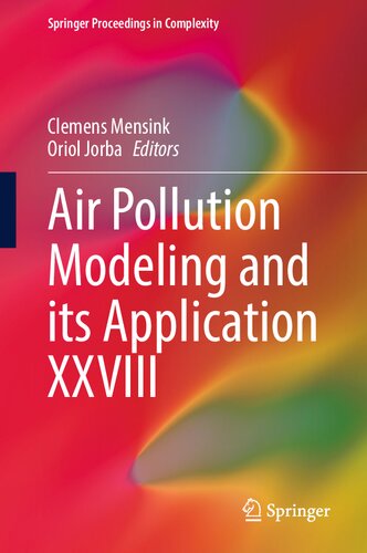 Air Pollution Modeling and its Application XXVIII (PDF/EPUB Version)
