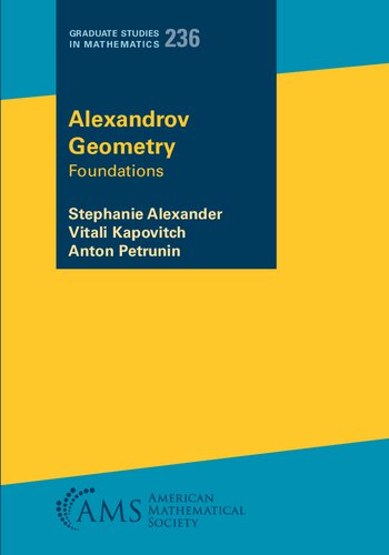 Alexandrov Geometry: Foundations (PDF/EPUB Version)