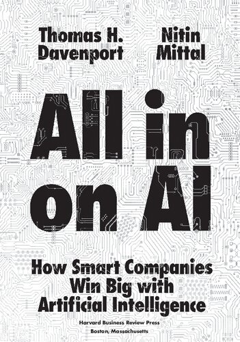 All-in On AI: How Smart Companies Win Big with Artificial Intelligence (PDF/EPUB Version)
