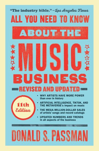 All You Need to Know About the Music Business : Eleventh Edition (PDF/EPUB Version)
