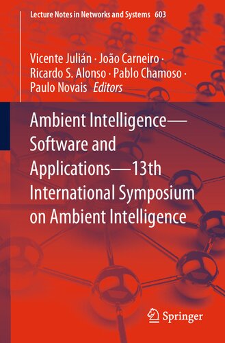 Ambient Intelligence?Software and Applications?13th International Symposium on Ambient Intelligence (PDF/EPUB Version)
