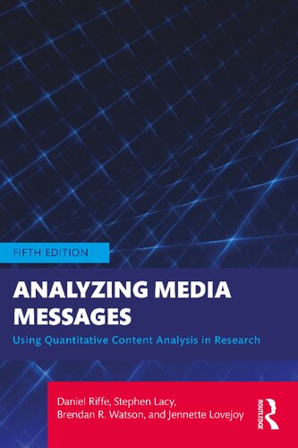 Analyzing Media Messages: Using Quantitative Content Analysis in Research (PDF/EPUB Version)