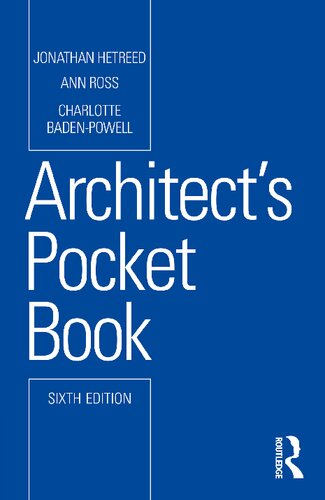 Architect's Pocket Book (Routledge Pocket Books) (PDF/EPUB Version)
