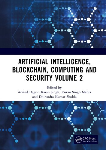Artificial Intelligence Blockchain Computing and Security, Volume 2 (PDF/EPUB Version)
