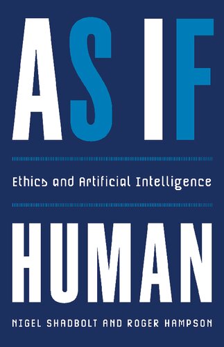 As If Human: Ethics and Artificial Intelligence (PDF/EPUB Version)