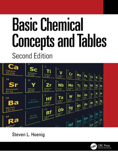 Basic Chemical Concepts and Tables (PDF/EPUB Version)