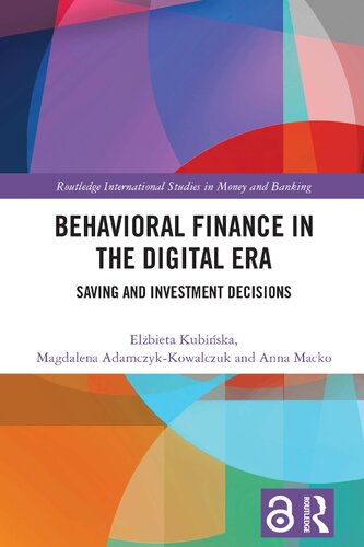 Behavioral Finance in the Digital Era: Saving and Investment Decisions (PDF/EPUB Version)