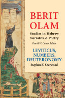 Berit Olam: Leviticus, Numbers, Deuteronomy (PDF/EPUB Version)
