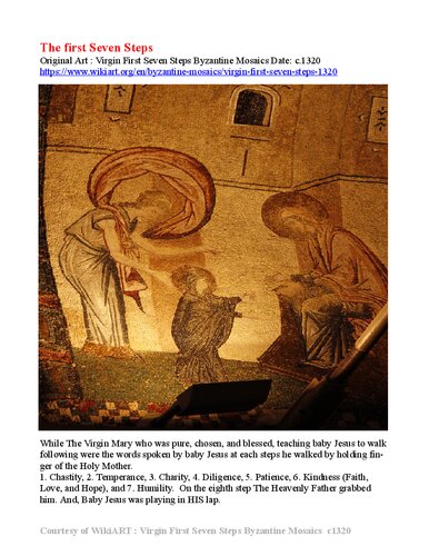 Biblical : The First Seven steps of Baby Jesus (PDF/EPUB Version)
