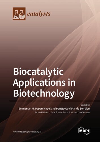 Biocatalytic Applications in Biotechnology (PDF/EPUB Version)
