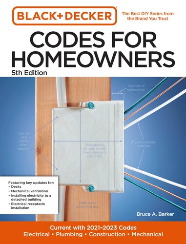 Black and Decker Codes for Homeowners 5th Edition (PDF/EPUB Version)
