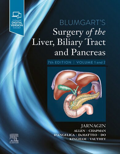 Blumgart's Surgery of the Liver, Biliary Tract and Pancreas 2 volume set (PDF/EPUB Version)
