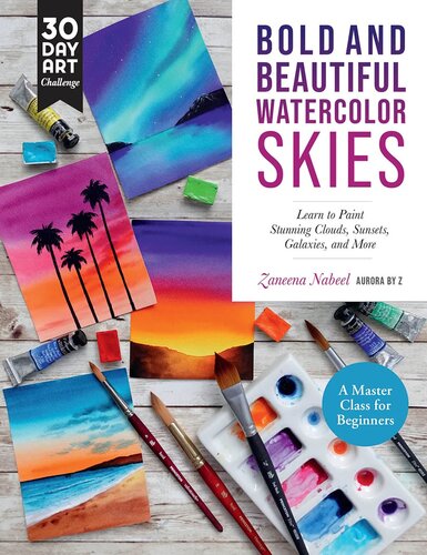Bold and Beautiful Watercolor Skies (PDF/EPUB Version)
