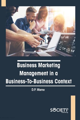 Business Marketing Management in a Business-to-Business Context (PDF/EPUB Version)
