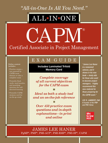 CAPM Certified Associate in Project Management All-in-One Exam Guide (PDF/EPUB Version)
