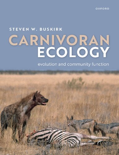 Carnivoran Ecology: The Evolution and Function of Communities (PDF/EPUB Version)
