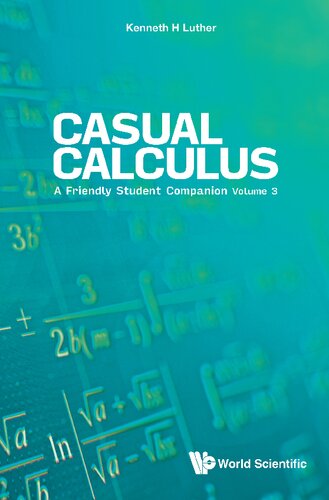 Casual Calculus A Friendly Student Companion Volume 3 (PDF/EPUB Version)

