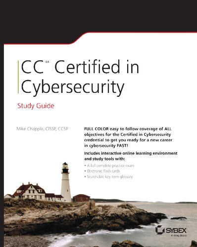 CC Certified in Cybersecurity Study Guide (Sybex Study Guide) (PDF/EPUB Version)