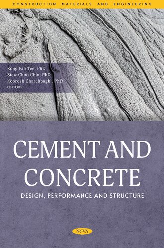Cement and Concrete: Design, Performance and Structure (PDF/EPUB Version)
