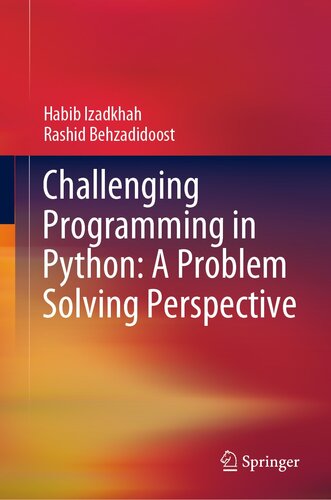 Challenging Programming in Python: A Problem Solving Perspective (PDF/EPUB Version)
