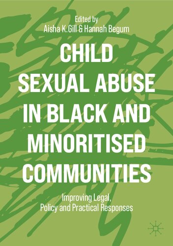 Child Sexual Abuse in Black and Minoritised Communities: Improving Legal, Policy and Practical Responses (PDF/EPUB Version)
