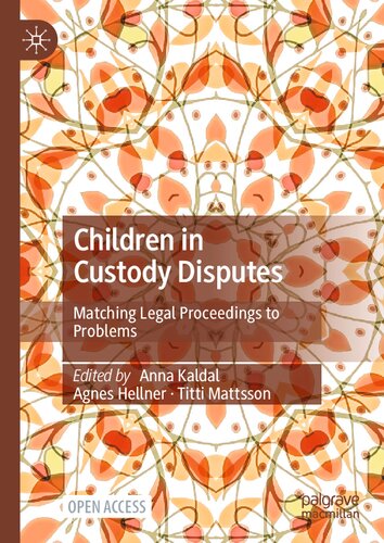 Children in Custody Disputes: Matching Legal Proceedings to Problems (PDF/EPUB Version)
