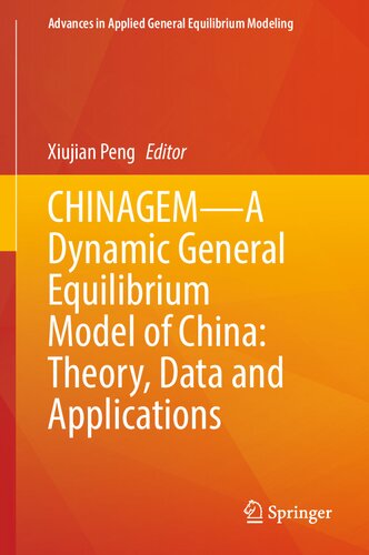 CHINAGEM?A Dynamic General Equilibrium Model of China: Theory, Data and Applications (PDF/EPUB Version)
