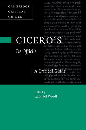 Cicero's ‘De Officiis': A Critical Guide (PDF/EPUB Version)
